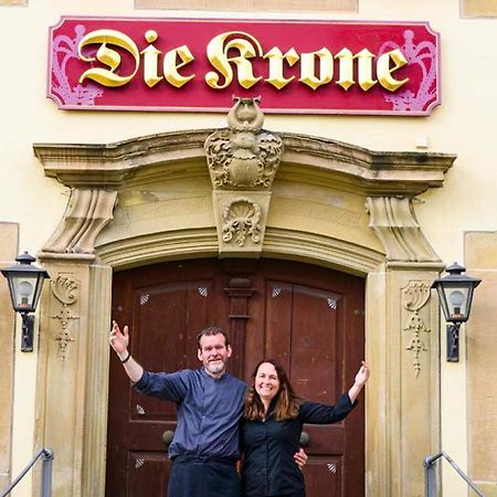 Gasthof Die Krone Schwäbisch Hall Dış mekan fotoğraf