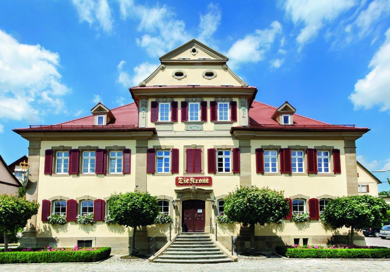 Gasthof Die Krone Schwäbisch Hall Dış mekan fotoğraf