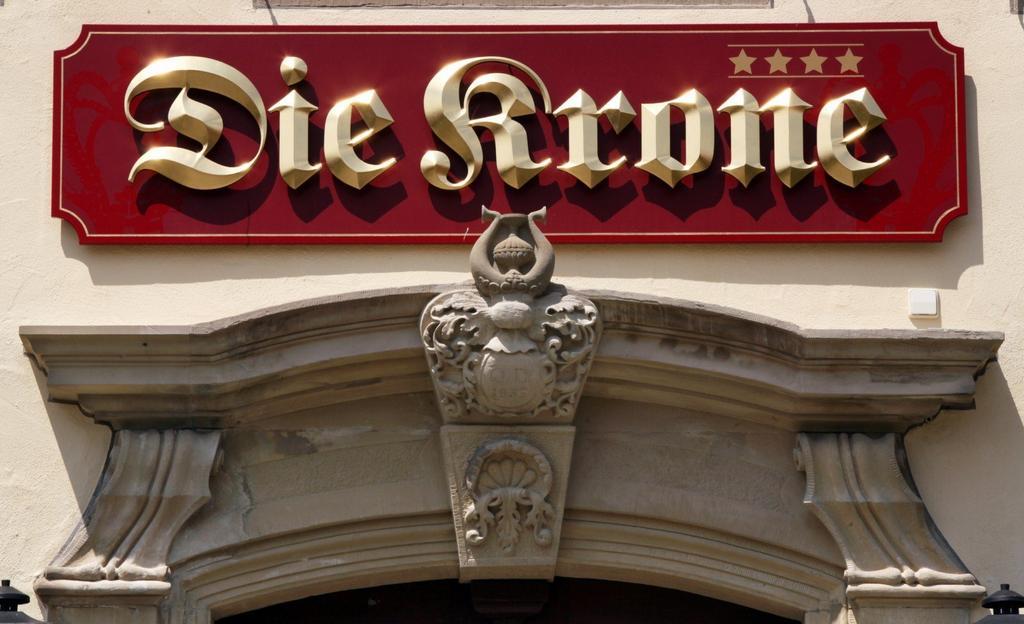 Gasthof Die Krone Schwäbisch Hall Dış mekan fotoğraf